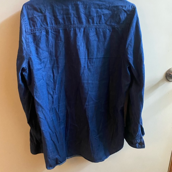 Dark chambray button down - Picture 3 of 3